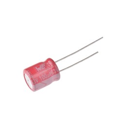 10 pcs - Wurth Elektronik 100μF Aluminium Electrolytic Capacitor 63V dc, Radial, Through Hole - 860080775013