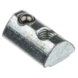 1 Bag of 10 - RS PRO M5 T-Slot Nut Connecting Component, Strut Profile 20 mm, Groove Size 5mm