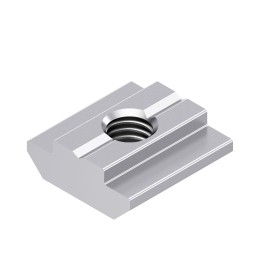 1 Bag of 10 - Bosch Rexroth M6 Sliding Block Connecting Component, Strut Profile 30 mm, Groove Size 8mm