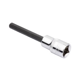 1 pcs - RS PRO 1/2 in Drive Bit Socket, Hex Bit, 12mm, 100 mm Overall Length