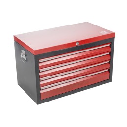 1 pcs - RS PRO 4 drawer Steel Tool Chest, 476mm x 440mm x 794mm