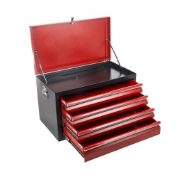 1 pcs - RS PRO 4 drawer Steel Tool Chest, 476mm x 440mm x 794mm