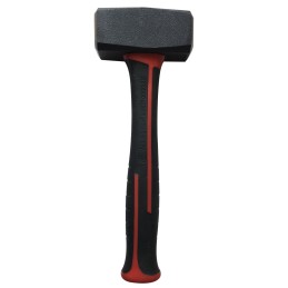 1 pcs - RS PRO Carbon Steel Lump Hammer with Fibreglass Handle, 1.5kg