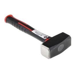 1 pcs - RS PRO Carbon Steel Lump Hammer with Fibreglass Handle, 1.5kg