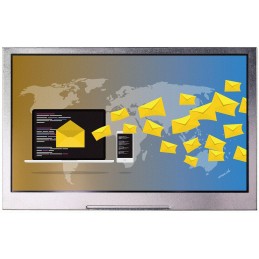1 pcs - RS PRO TFT TFT LCD Display / Touch Screen, 4.3in WXGA, 800 x 480pixels