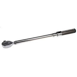 1 pcs - Bahco Click Torque Wrench, 40 - 200Nm, 1/2 in Drive, Square Drive - RS Calibrated