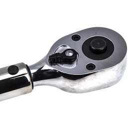 1 pcs - Bahco Click Torque Wrench, 40 - 200Nm, 1/2 in Drive, Square Drive - RS Calibrated