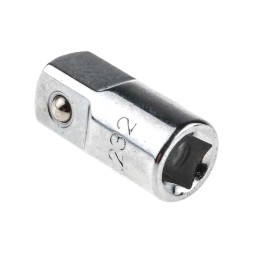 1 pcs - Facom 1/4 in Square Adapter, 24.5 mm Overall