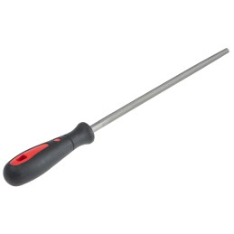 1 pcs - RS PRO 250mm, Second Cut, Round Engineers File With Soft-Grip Handle