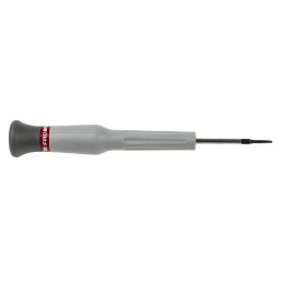 1 pcs - Facom Slotted Precision Screwdriver, 1.5 mm Tip, 35 mm Blade, 117 mm Overall