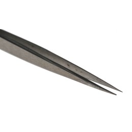 1 pcs - RS PRO 140 mm, Stainless Steel, Tweezers