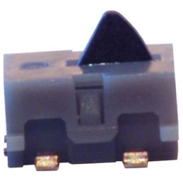 25 pcs - C & K Detector Switch, SPST, 1 mA @ 5 V dc, Silver Over Nickel Plated Phosphor Bronze