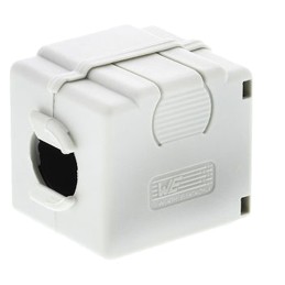 1 pcs - Wurth Elektronik Openable Ferrite Sleeve, 28 x 31 x 35.1mm, For EMI Suppression, Apertures: 1, Diameter 12.5mm
