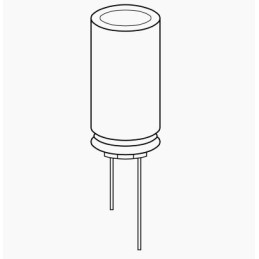 10 pcs - EPCOS 6.8μF Aluminium Electrolytic Capacitor 450V dc, Radial, Through Hole - B43890A5685M000
