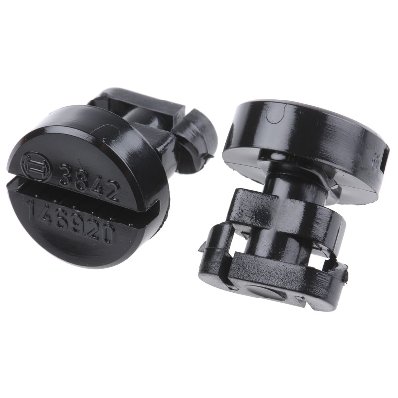 1 Bag of 10 - Bosch Rexroth D15 Quick-Lock Fastener Connecting Component, Strut Profile 40 mm, 45 mm, 50 mm, 60 mm, Groove Size 