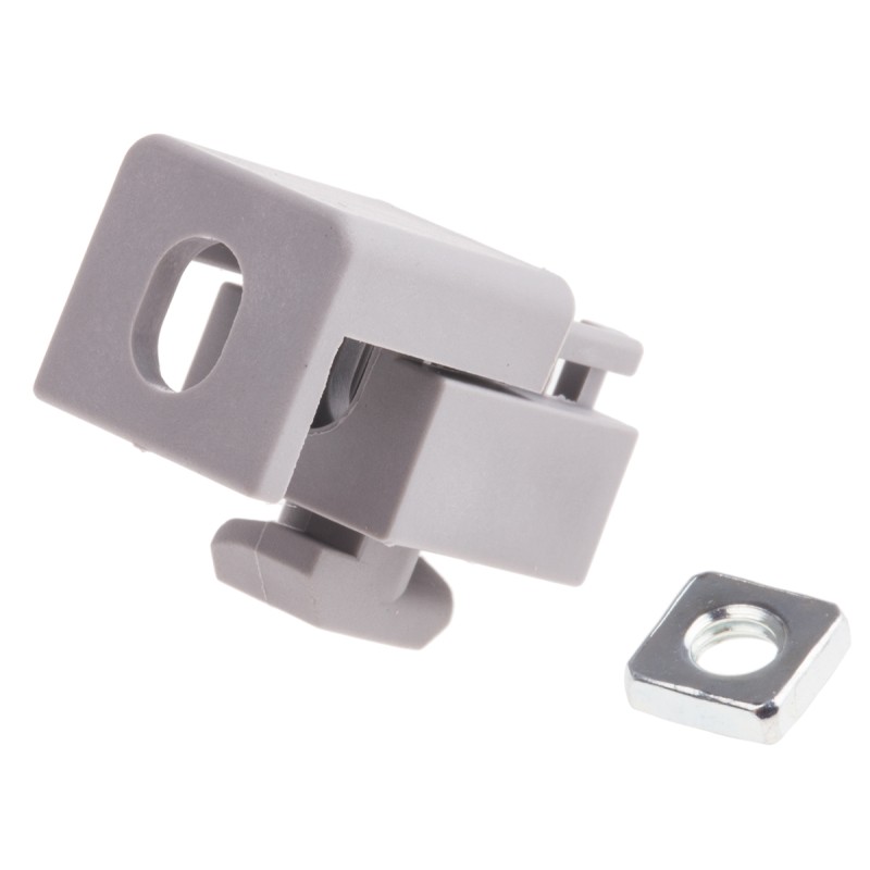 1 Bag of 10 - Bosch Rexroth PP Variofix Block, MGE, 6mm Slot, 20 mm Strut Profile