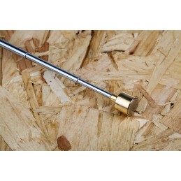 1 pcs - RS PRO 2.2kg Lift Capacity Magnetic, Telescopic Extendable Pick Up Tool, 635 mm Stainless Steel