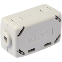 1 pcs - Wurth Elektronik Openable Ferrite Sleeve, 23.7 x 36.9 x 18.2mm, For EMI Suppression, Apertures: 1, Diameter 6mm