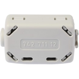 1 pcs - Wurth Elektronik Openable Ferrite Sleeve, 23.7 x 36.9 x 18.2mm, For EMI Suppression, Apertures: 1, Diameter 6mm