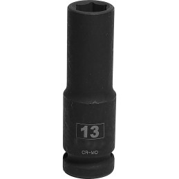 1 pcs - RS PRO 13mm, 1/2 in Drive Deep Impact Socket Hexagon