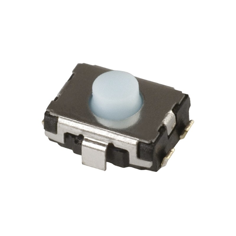 5 pcs - Blue Push Plate Tactile Switch, SPST 20 mA 2.5mm