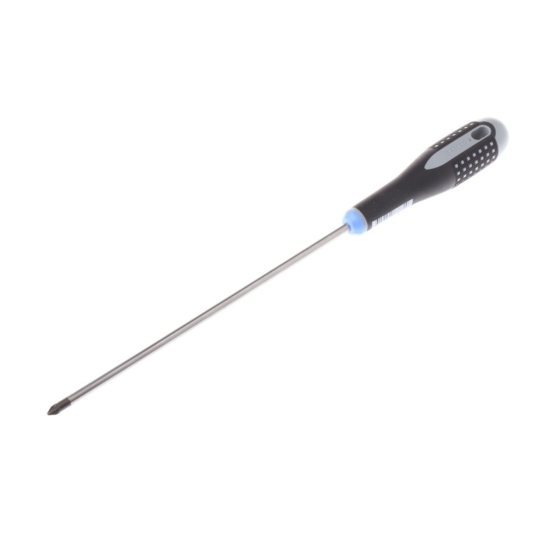 1 pcs - Bahco Pozidriv Screwdriver, PZ1 Tip, 200 mm Blade, 322 mm Overall