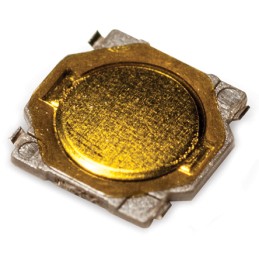 20 pcs - IP40 Gold Button Tactile Switch, SPST 50 mA 0.7 (Dia.)mm Surface Mount