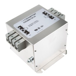 1 pcs - Schaffner, FN3280 25A 520/300 V ac 60Hz, Chassis Mount EMI Filter, Terminal Block 3 Phase