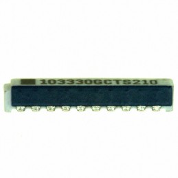 1 pcs : 752101102GPTR7 - RES ARRAY 9 RES 1K OHM 10SRT