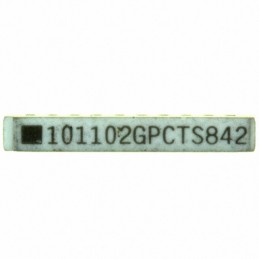1 pcs : 752101102GPTR7 - RES ARRAY 9 RES 1K OHM 10SRT