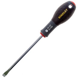 1 pcs - Stanley Slotted Screwdriver, 8 mm Tip, 150 mm Blade