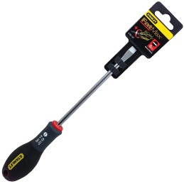 1 pcs - Stanley Slotted Screwdriver, 8 mm Tip, 150 mm Blade