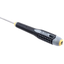 1 pcs - Bahco Slotted Screwdriver, 3.5 x 0.6 mm Tip, 75 mm Blade, 197 mm Overall