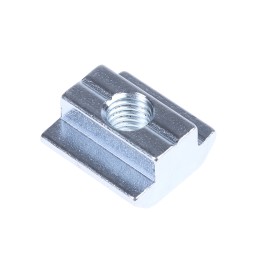 1 Bag of 10 - Bosch Rexroth M8 Sliding Block Connecting Component, Strut Profile 40 mm, 45 mm, 50 mm, 60 mm, Groove Size 10mm