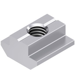 1 Bag of 10 - Bosch Rexroth M8 Sliding Block Connecting Component, Strut Profile 40 mm, 45 mm, 50 mm, 60 mm, Groove Size 10mm