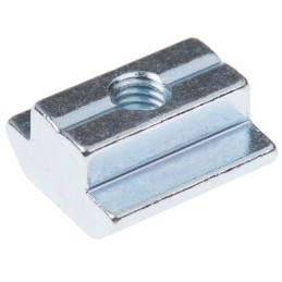 1 Bag of 10 - Bosch Rexroth M6 Sliding Block Connecting Component, Strut Profile 40 mm, 45 mm, 50 mm, 60 mm, Groove Size 10mm