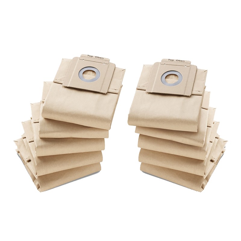 1 Bag of 10 - Karcher Vacuum Bag for Various Vacuum Cleaners