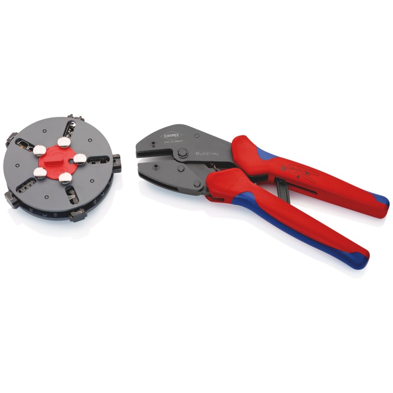 1 pcs - Knipex Hand Crimp Tool for Uninsulated Open Barrel Terminals