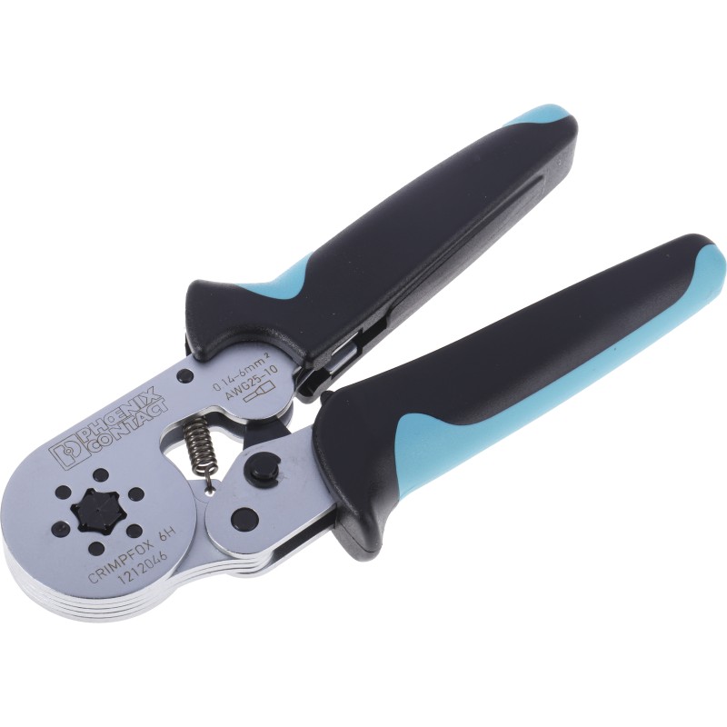 1 pcs - Phoenix Contact CRIMPFOX 6H Hand Crimp Tool for Wire Ferrules