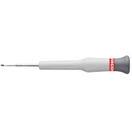 1 pcs - Facom Slotted Precision Screwdriver, 1 mm Tip, 35 mm Blade, 117 mm Overall