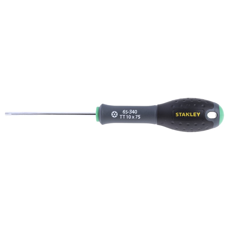 1 pcs - Stanley Torx Screwdriver, T10 Tip, 75 mm Blade