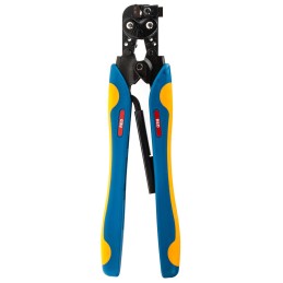 1 pcs - TE Connectivity CERTI-CRIMP Hand Ratcheting Crimp Tool for PIDG Splices, PIDG Terminals, Plasti-Grip Terminals, 0.3