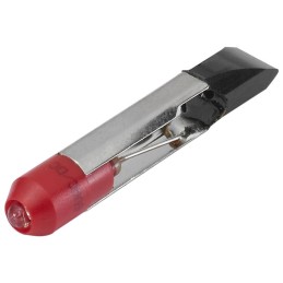 1 pcs - EAO Red LED LED Reflector Bulb, 24V ac/dc, 400mcd