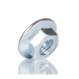 1 Bag of 10 - Bosch Rexroth M8 Flange Nut Connecting Component, Strut Profile 40 mm, 45 mm, 50 mm, 60 mm, Groove Size 10mm