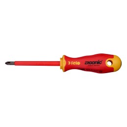 1 pcs - Felo Phillips Insulated Screwdriver, PH1 Tip, VDE/1000V