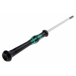 1 pcs - Wera Pozidriv Precision Screwdriver, PZ1 Tip, 80 mm Blade, 177 mm Overall