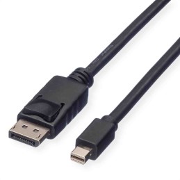 1 pcs - Roline Male DisplayPort to Male Mini DisplayPort Cable, 1m