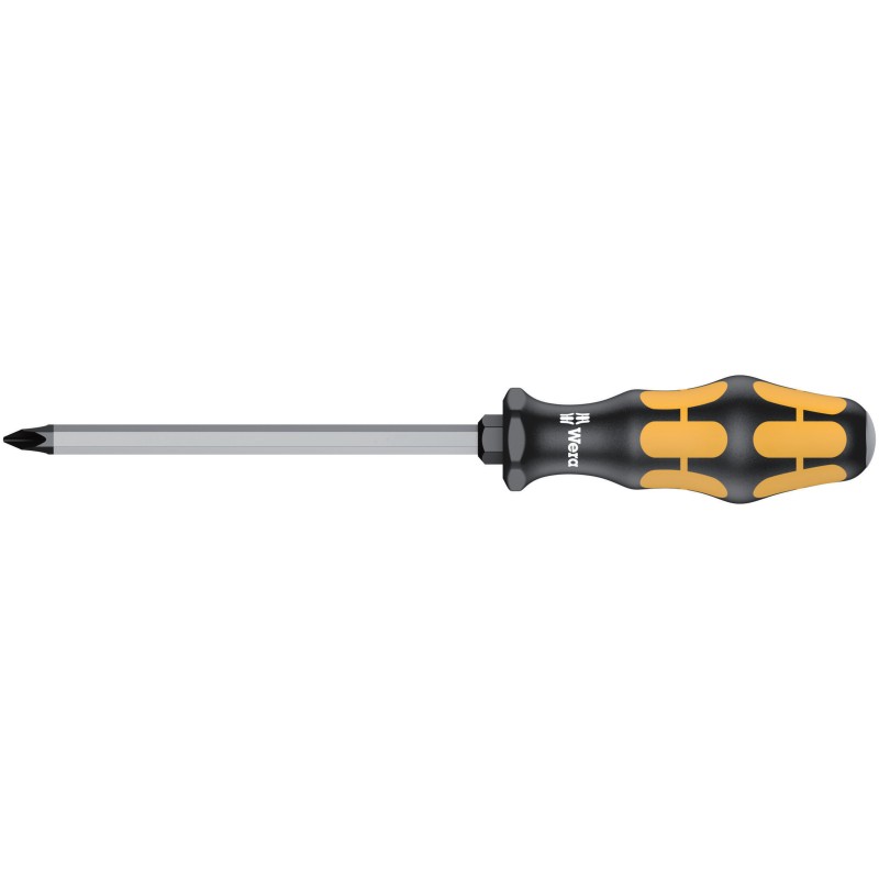1 pcs - Wera Phillips Screwdriver, PH3 Tip, 150 mm Blade
