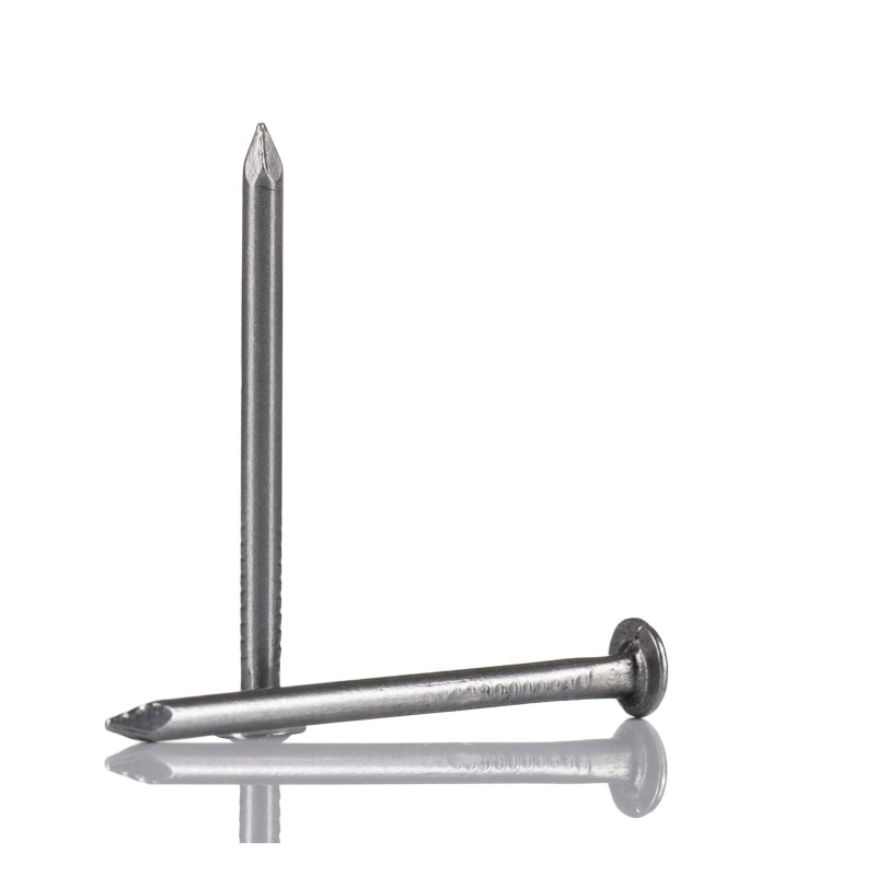 1 Bag of 1 - RS PRO Bright Steel Round Nails, 25mm x 25mm, 500g Bag