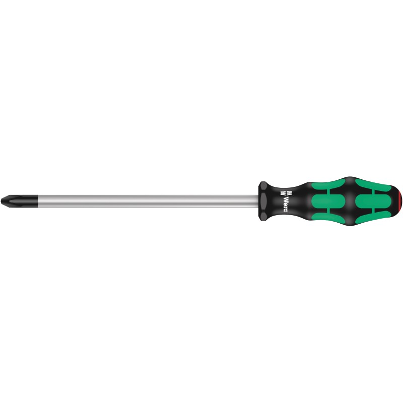 1 pcs - Wera Phillips Screwdriver, PH4 Tip, 200 mm Blade, 312 mm Overall
